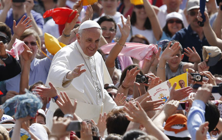 El Papa habla de los mayores en la JMJ 2013